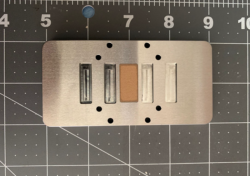 2X5 Inch Porous Ceramic Vacuum Chuck