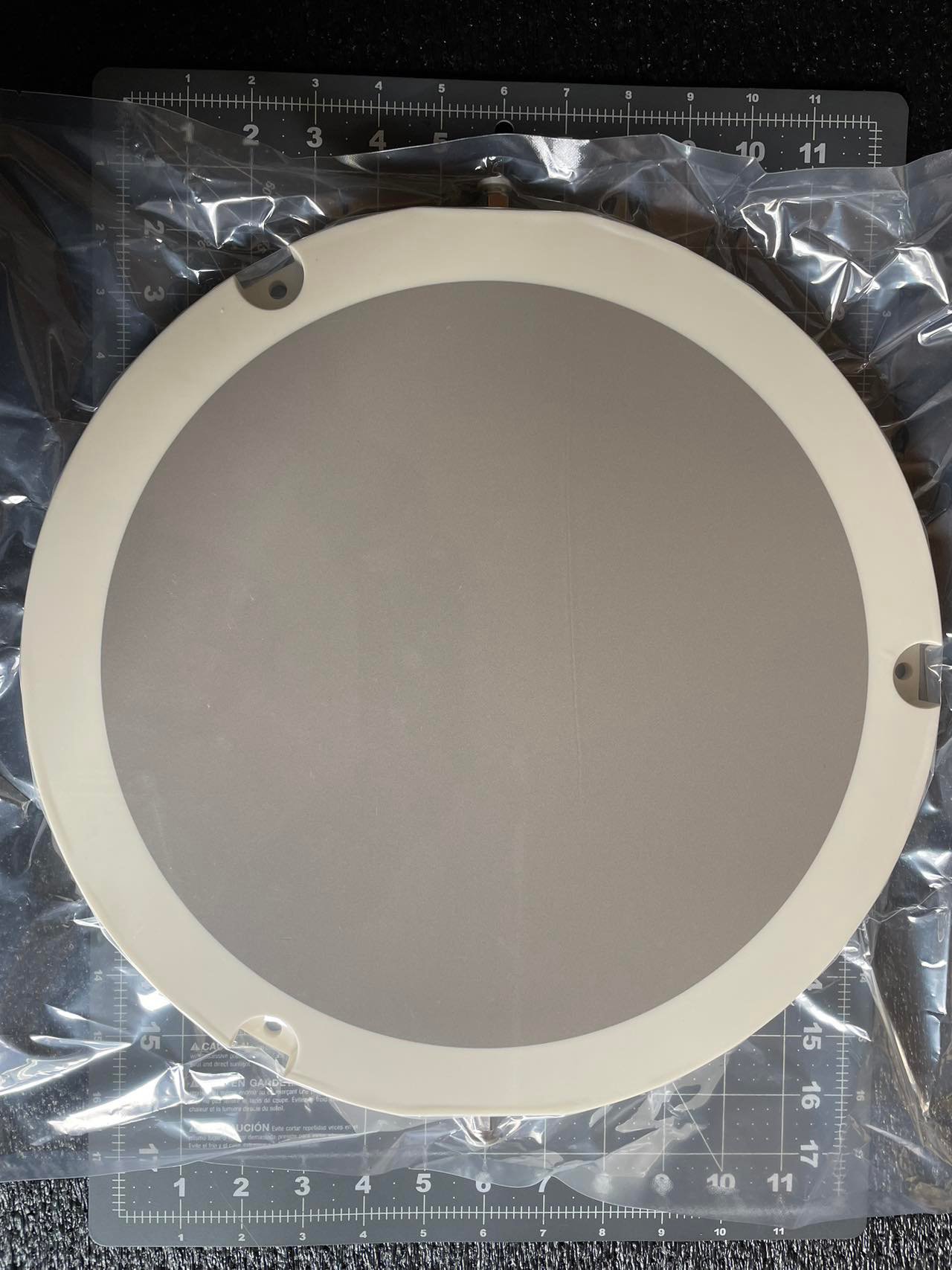 12 In all ceramic high precision porous ceramic vacuum chuck