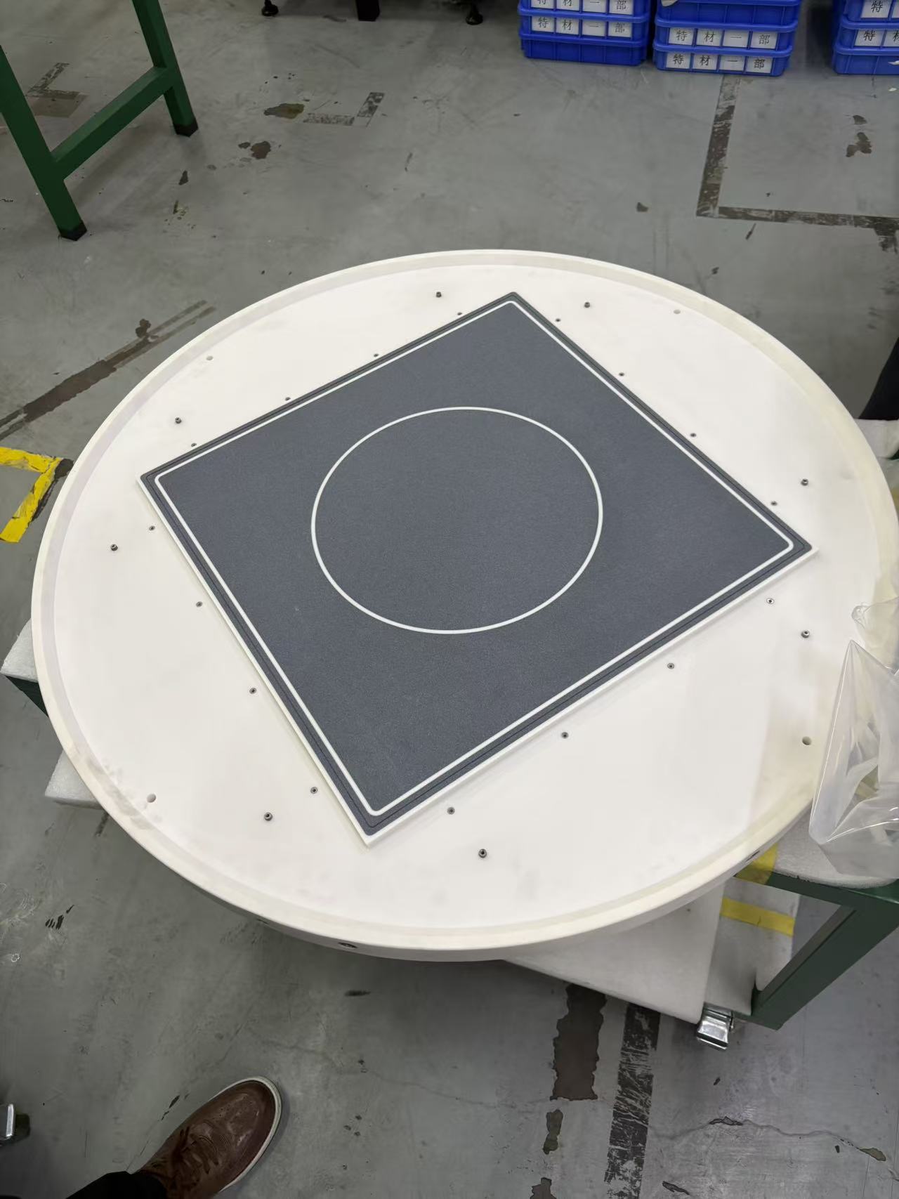 PLP Panel Level Packaging Wafer Chuck Table  Extra large porous ceramic vacuum chuck table